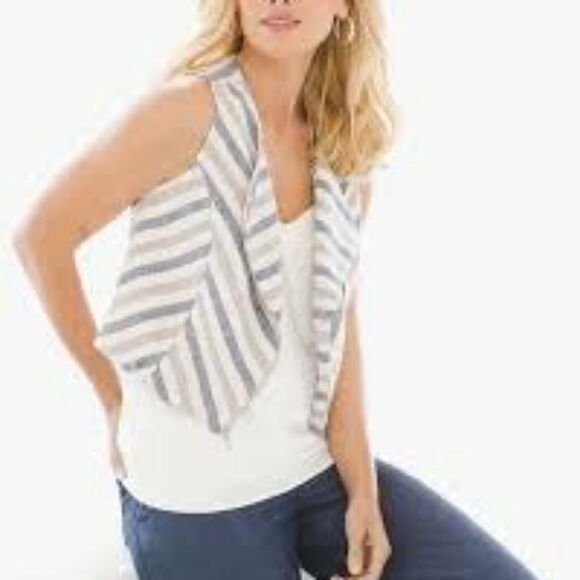 Chico's Zip Vest - Picture 2 of 16